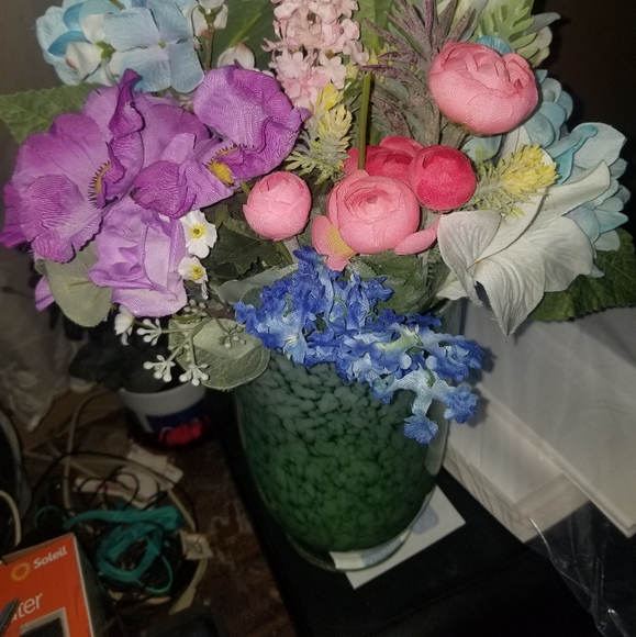 Murano glass vase